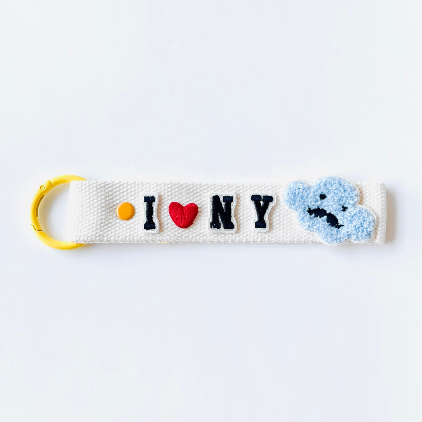 Yellow Keychain Tag